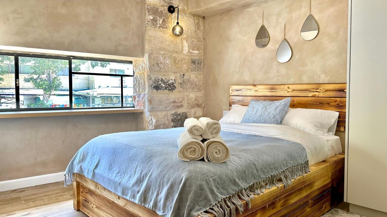 Boutique Apartment In Heart Of Haifa Buitenkant foto